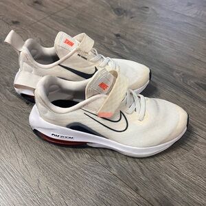 Nike Cream and Black Sneakers